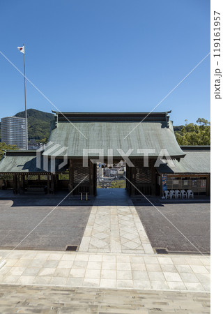 鎮西大社 諏訪神社の大門【長崎県長崎市上西山町】 鎮西大社 諏訪神社の大門【長崎県長崎市上西山町】 119161957