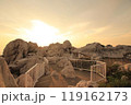 夕日の白崎海岸 119162173
