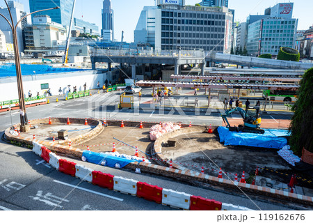 東京都市風景 新宿駅西口ロータリーの再開発 2024.09 a-1 東京都市風景 新宿駅西口ロータリーの再開発 2024.09 a-1 119162676