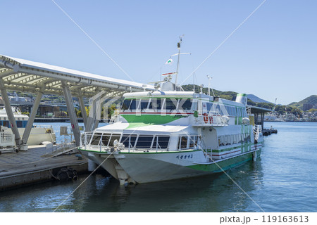 長崎港に停泊するぺがさす2【長崎県長崎市】 119163613