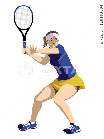 女子テニス選手 女子テニス選手 119163694