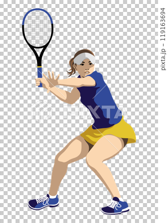 女子テニス選手 女子テニス選手 119163694