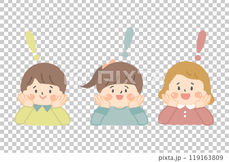 Illustration of kids who understand 119163809