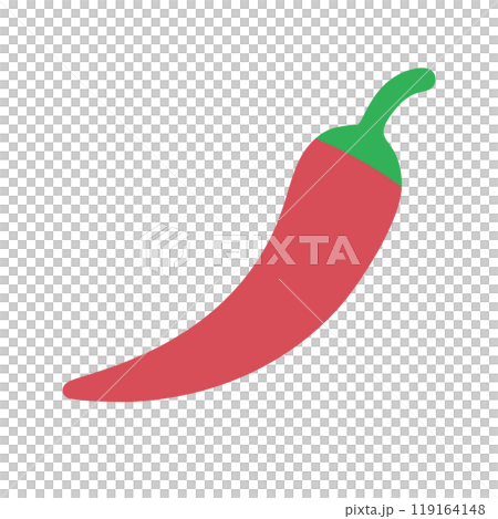 辣椒圖示簡單 辣椒圖示簡單 119164148