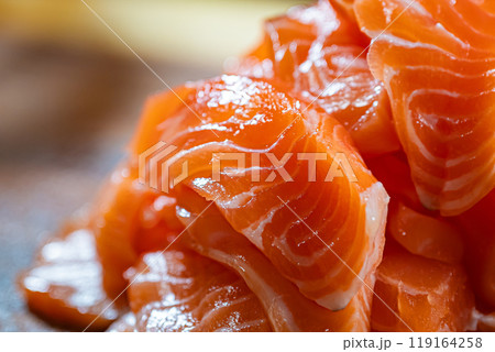 料理 ごはん サーモン 料理 ごはん サーモン 119164258