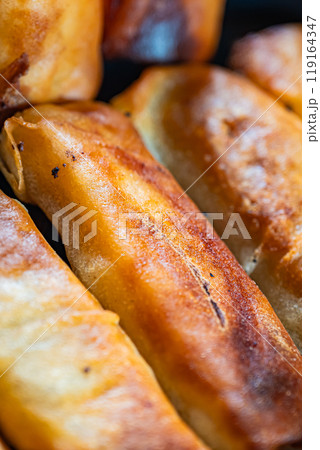 料理　ごはん　春巻き 119164347