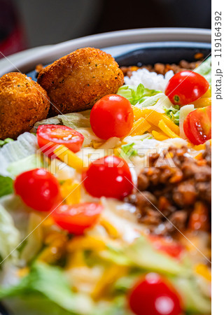 料理 ごはん タコライス 料理 ごはん タコライス 119164392