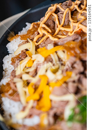 料理 ごはん 牛丼 料理 ごはん 牛丼 119164561