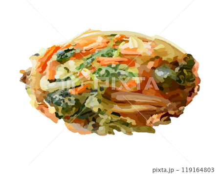 かき揚げ(野菜) かき揚げ(野菜) 119164803