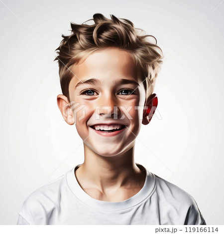 晴れやかな子供 119166114