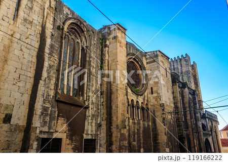 Lisbon Cathedral of St. Mary Major in Lisbon, Portugal 119166222