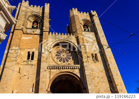 Lisbon Cathedral of St. Mary Major in Lisbon, Portugal 119166223