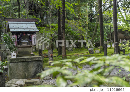 桂春院　苑路　龍仙天空御霊神を祀る祠 119166624