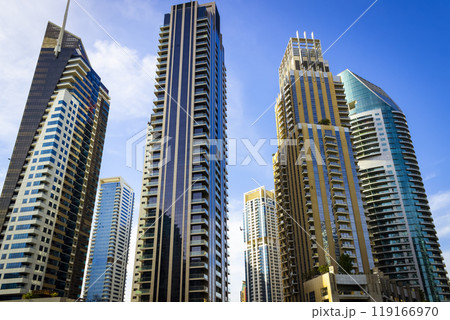 Dubai Marina district Dubai Marina district 119166970