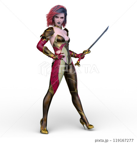 女性剣士 女性剣士 119167277