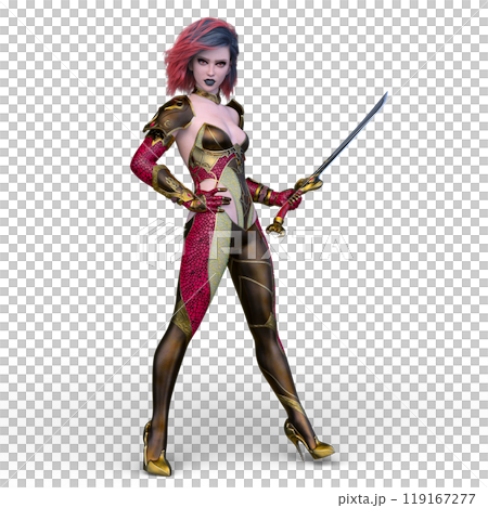 女性剣士 女性剣士 119167277