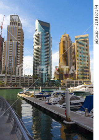 Dubai Marina district Dubai Marina district 119167344