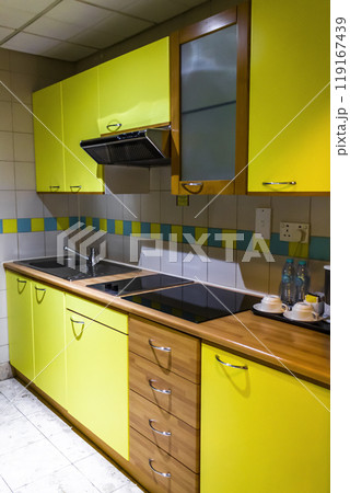 Kitchen yellow furniture Kitchen yellow furniture 119167439