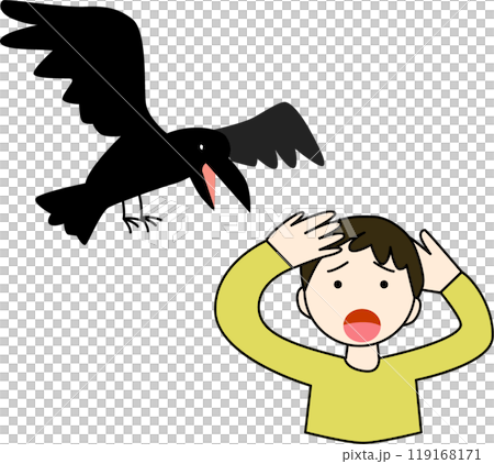 被烏鴉襲擊的人 119168171