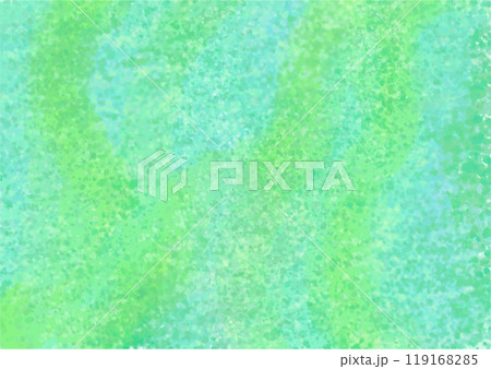 水彩　手書き風　緑　グリーン　バック　背景 119168285