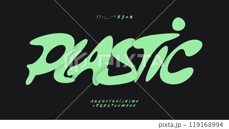 Dynamic slanted font smooth jelly letters. Playful liquid alphabet for active kid games and toys headlines, food drink logos from milk and juice to beer, outdoor activities lettering. Vector typeset Dynamic slanted font smooth jelly letters. Playful liquid alphabet for active kid games and toys headlines, food drink logos from milk and juice to beer, outdoor activities lettering. Vector typeset 119168994