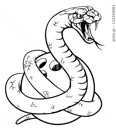 Snake Bowling Ball Animal Sports Team Mascot 119169061