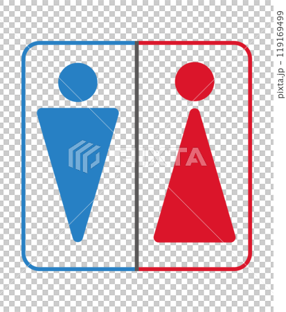 廁所標記圖標 119169499