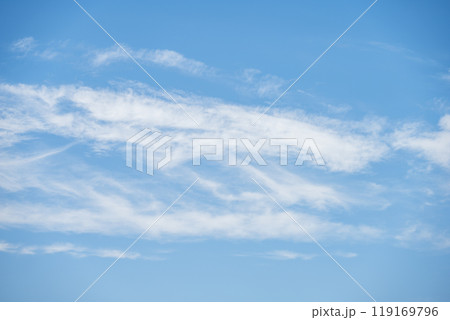 秋の空 青空 晴れ 10月 空イメージ 【東京都】 秋の空 青空 晴れ 10月 空イメージ 【東京都】 119169796