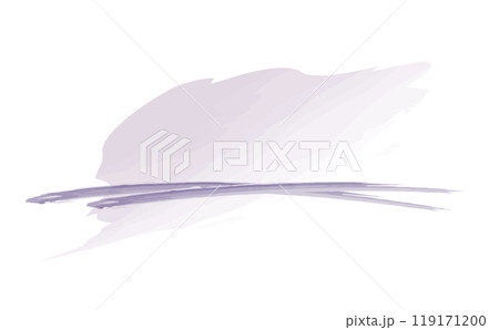 水彩風カラフルなラインのイラスト 119171200