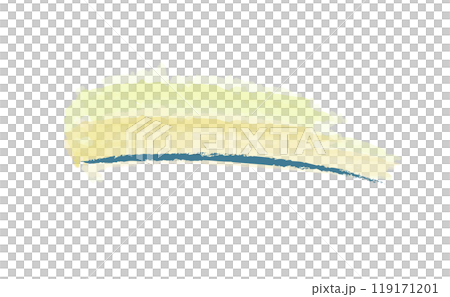 水彩風カラフルなラインのイラスト 119171201