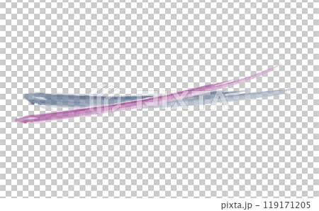 水彩風カラフルなラインのイラスト 119171205