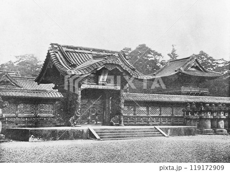 明治時代の日本 増上寺 霊廟 明治時代の日本 増上寺 霊廟 119172909