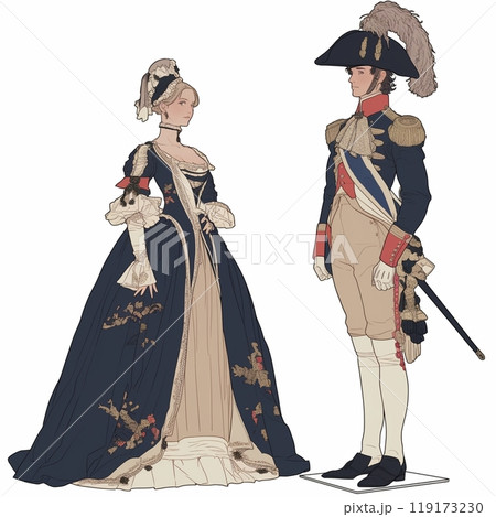 宮廷衣装 119173230