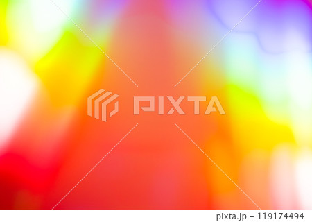 オレンジカラー系キラキライメージ (背景素材) オレンジカラー系キラキライメージ (背景素材) 119174494