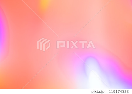 オレンジカラー系キラキライメージ　(背景素材) 119174528