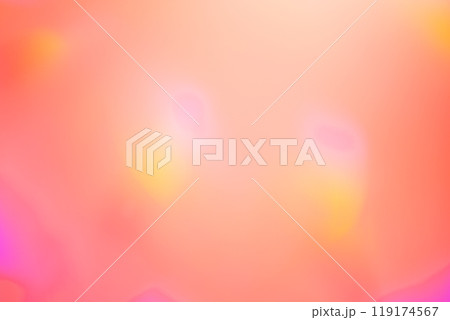 オレンジカラー系キラキライメージ　(背景素材) 119174567