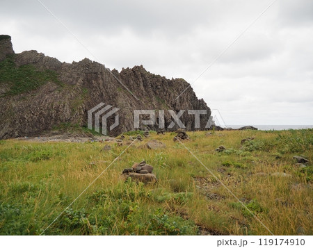 積丹半島にある賽の河原 119174910
