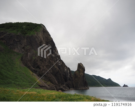 積丹半島にある賽の河原 119174916