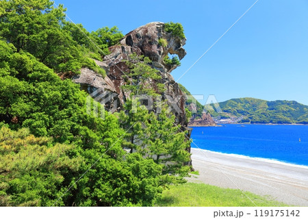 【三重県】快晴の獅子岩(獅子巌) 【三重県】快晴の獅子岩(獅子巌) 119175142