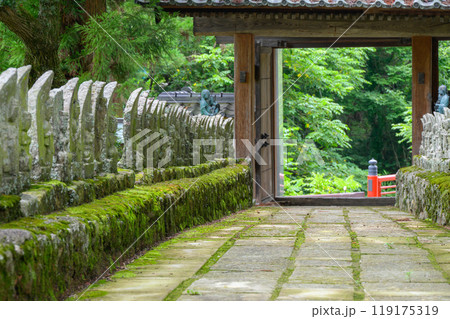 【廣田寺】百体観音が並ぶ参道【松本市会田】 【廣田寺】百体観音が並ぶ参道【松本市会田】 119175319