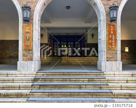 北海道大学農学部本館 エントランス 札幌市北区 秋 北海道大学農学部本館 エントランス 札幌市北区 秋 119175718