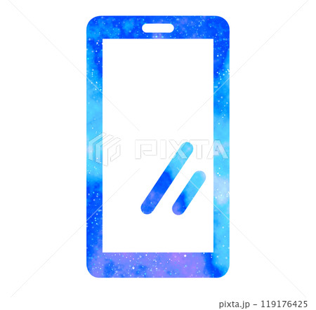 マーブルな星空｜シンプルなスマートフォン 119176425