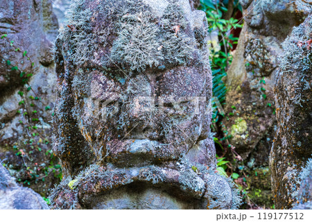 京都市右京区 愛宕念仏寺の表情豊かな羅漢さん 京都市右京区 愛宕念仏寺の表情豊かな羅漢さん 119177512