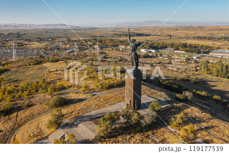 Mother Armenia monument in Gyumri Mother Armenia monument in Gyumri 119177539