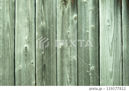 グリーンカラー系のウッドウォール (背景素材) グリーンカラー系のウッドウォール (背景素材) 119177812