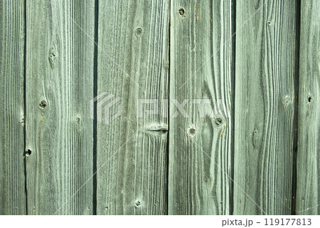 グリーンカラー系のウッドウォール (背景素材) グリーンカラー系のウッドウォール (背景素材) 119177813