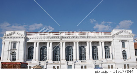 ネパール、カトマンズ、バサンタプル広場、ハヌマンドカ（旧王宮）、ガッディバイタック 119177844