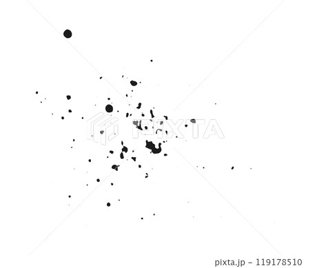 Spray paint. Splatter texture. Vector drip...のイラスト素材 [119178510] - PIXTA
