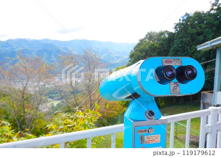 コイン式望遠鏡　望遠鏡　宝登山　ロープウェイ　宝登山頂駅　寳登山神社　宝登山神社 119179612