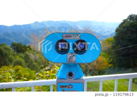 コイン式望遠鏡　望遠鏡　宝登山　ロープウェイ　宝登山頂駅　寳登山神社　宝登山神社 119179613